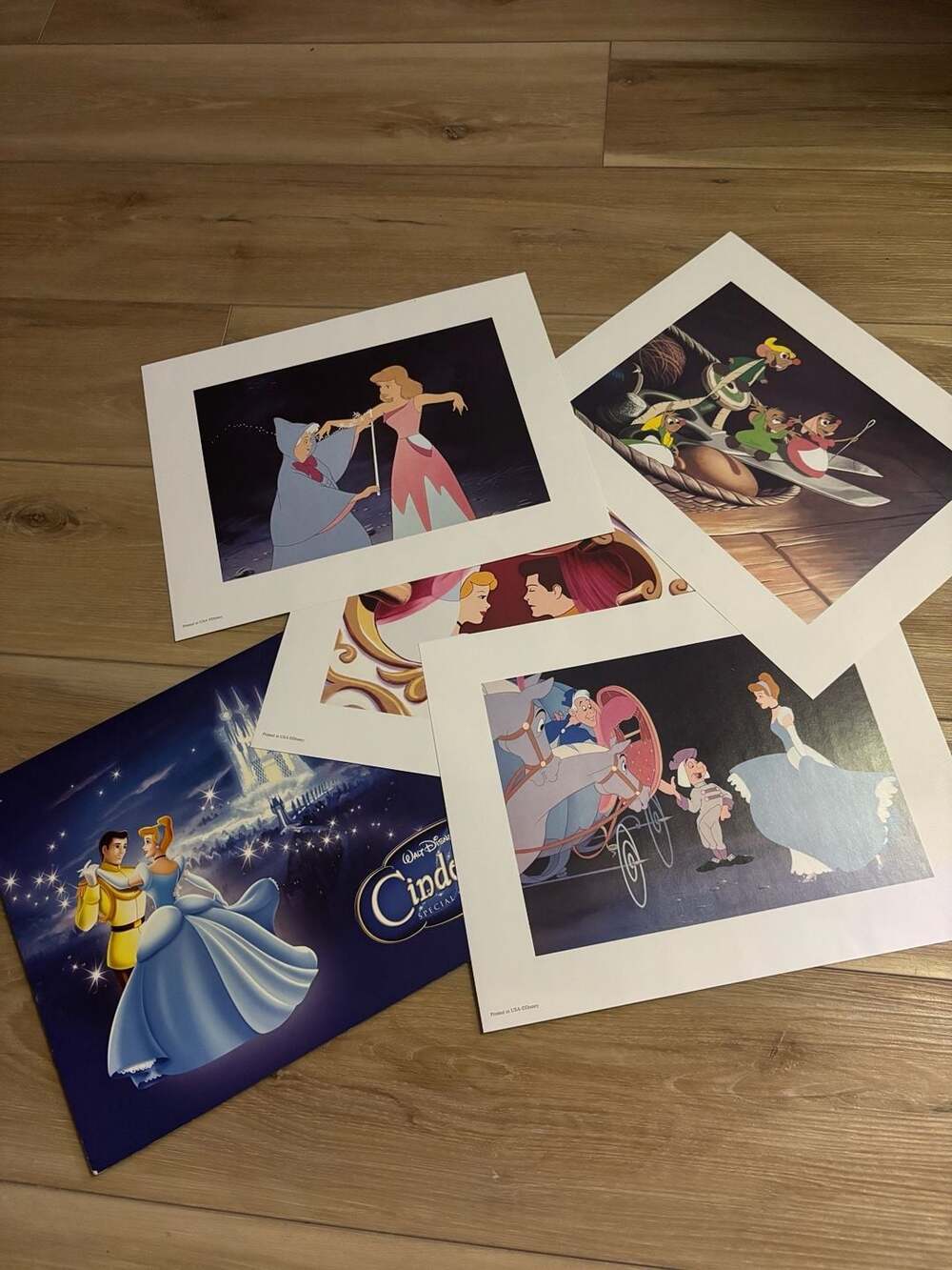 Walt Disney's Cinderella Special Edition Portfolio with 4 Lithographs